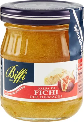 Produktbild von Biffi Milano 1852 Feigen Senfsauce für Käse, 12er Pack (12x 100 g)