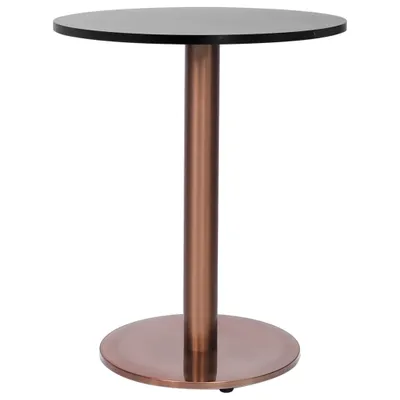 Image de vidaXL Châssis de table de bistrot Golden Ø45x72 cm acier inoxydable