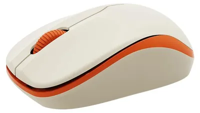 Obrázek produktu pro Bezdrátová kancelářská a herní myš - NJ03 - Lehká (56 g) - 2,4 GHz - 1000 DPI - 125 Hz - Oranžová