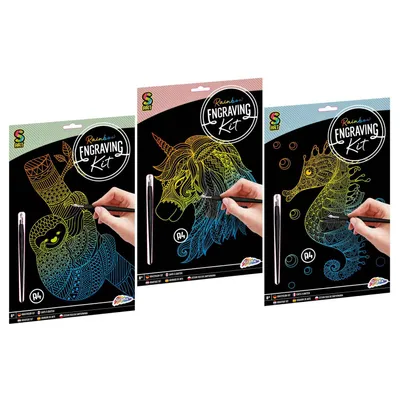 Produktbild von Kreative Handwerksgruppengravur Art Regenboog