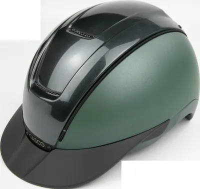 Produktbild von CASCO Duell Prime Emerald Reithelm, Farbe:grün, Größe:58-60 cm