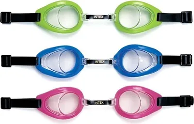 Produktbild von Intex 55602, Unisex, Universalgröße, Gemischte Farben, Silikon, Transparent, Weiß