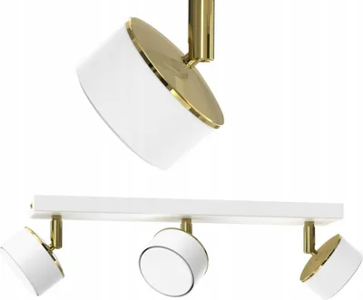 Productafbeelding van Plafondlamp, Plafondspot, Wit Goud, Gx53, Led-Lamp, Pols