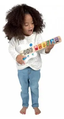Obrázok produktu pre Hape E12396, Hračkársky hudobný nástroj, Gitara, 1 rok / roky, 650 g, Viacfarebný