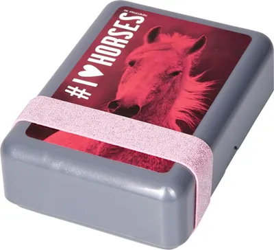 Produktbild von Butterbrotdose I LOVE HORSES