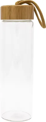Produktbild von Glasflasche Bambusdeckel 0,63L