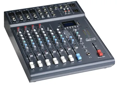 Produktbild von STUDIOMASTER Kompaktmischpult Club XS8+ mit 8 Eingängen, DSP-Effekten, USB & Bluetooth