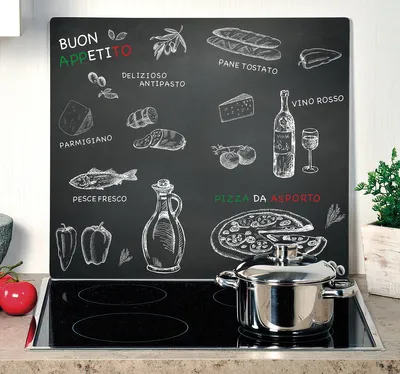 Produktbild von Multifunktionale Glasplatte Ristorante 56 x 50 cm