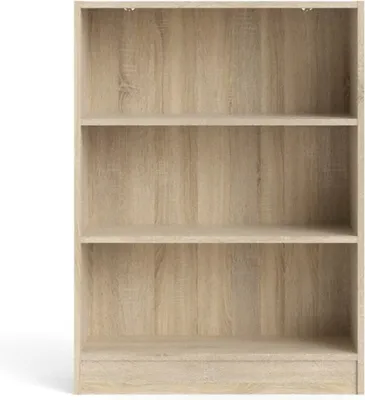 Immagine prodotto di Libreria base B 2 ripiani struttura rovere decor.