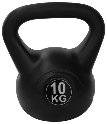 Image de Kettlebell polyéthilène PE 10kg noir