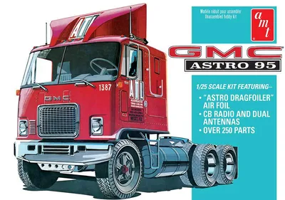 Produktbild von AMT/MPC AMT1140/06 - 1/25 GMC Astro 95 Semi Tractor - Neu
