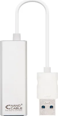 Immagine prodotto di Adattatore USB 3.0 - RJ45 Nanocable 10.03.0401/ 1000Mbps