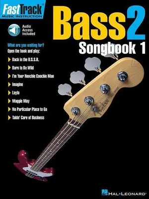 Produktbild von Fasttrack Bass Songbook 1 - Level 2 Book/Online Audio