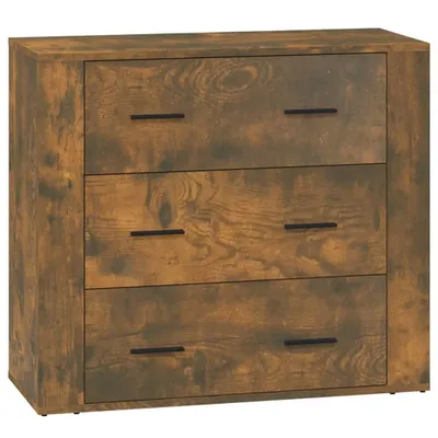 Produktbild von Sideboard Räuchereiche 80x33x70 cm Holzwerkstoff
