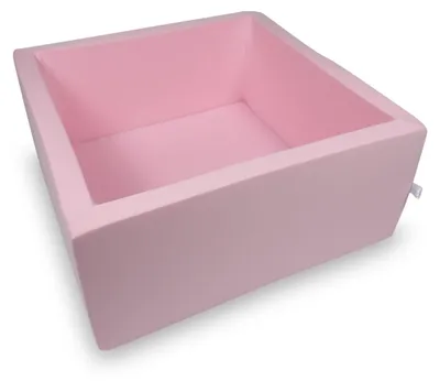 Produktbild von Trockenbecken 90x90x40cm puderrosa ohne Bälle
