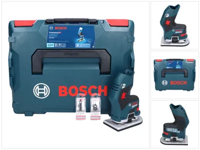 Immagine prodotto di Bosch GKF 12V-8 Professional Rifilatore a batteria in valigetta L-Boxx - senza batteria, senza caricatore