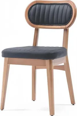 Zdjęcie produktu dla Esszimmer Moderne Design Textil Braun Lehnstuhl Polsterstuhl Luxus Möbel