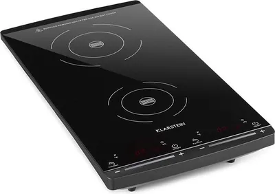 Image de Klarstein Plaque Induction 2900W, Plaque de Cuisson Electrique à Induction, Plaque Induction 2 Feux, Tables de Cuisson Portable, Contrôle Tactile, Rechaud Electrique, Cuisinière Electrique Puissante