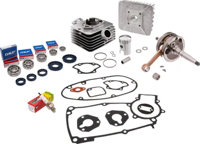 Produktbild von Set: Zylinder kpl. 50cm³ + Dichtungssatz + Kurbelwelle - für Simson S50