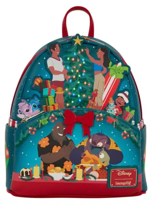 Produktbild von Loungefly Disney Lilo & Stitch Holiday Stitch Rucksack 26 cm