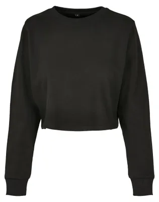 Produktbild von Build Your Brand - Pullover Rundhalsausschnitt für Damen LT2156 (XL) (Schwarz)