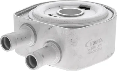 Produktbild von VEMO V46-60-0071 Ölkühler Motoröl für RENAULT Clio III Schrägheck (BR0/1, CR0/1) MEGANE III Grandtour (KZ0/1) Scénic III (JZ0/1) GRAND SCÉNIC III