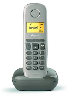 Produktbild von Gigaset A170, DECT-Telefon, Kabelloses Mobilteil, 50 Eintragungen, Kastenie