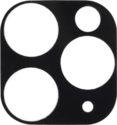 Immagine prodotto di Anello di protezione della fotocamera per Apple iPhone 11 Pro Max Nero Pezzo di ricambio