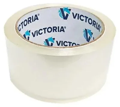 Productafbeelding van VICTORIA, transparante folie, 50 mm x 60 m, set van 6 stuks