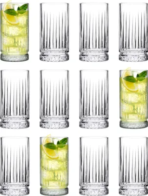 Produktbild von Pasabahce Elysia Highball-Gläser – 435 ml – 12 Stück