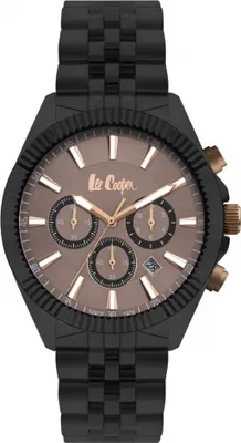 Produktbild von Herrenuhr LEE COOPER LC07838.640, schwarz, modisch als Geschenk.