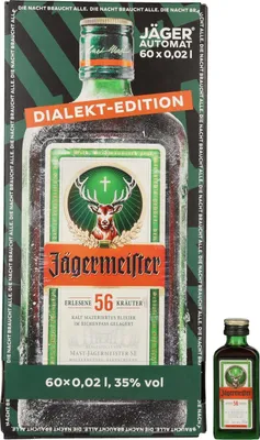 Produktbild von Jägermeister 35% Vol. 60x0,02l