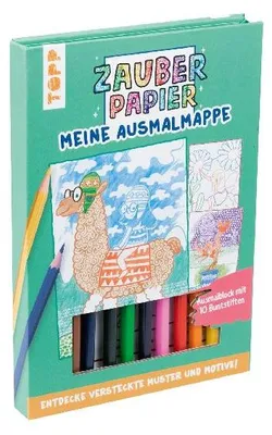 Produktbild von Zauberpapier - Meine Ausmalmappe