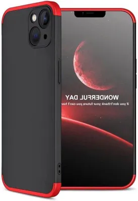 Obrázok produktu pre Tenké puzdro z TPU a silikónu, červené/čierne, odolné voči nárazom