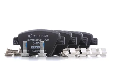 Produktbild von TEXTAR 2456301 Bremsbeläge Satz Hinten für VW GOLF VI (5K1) TOURAN (1T1, 1T2) Caddy III Kombi (2KB, 2KJ, 2CB, 2CJ) für AUDI A3 Sportback (8PA)