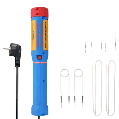 Image de Chauffage à induction, puissance de 1 100 W, appareil de chauffage sans flamme, 1 100 W