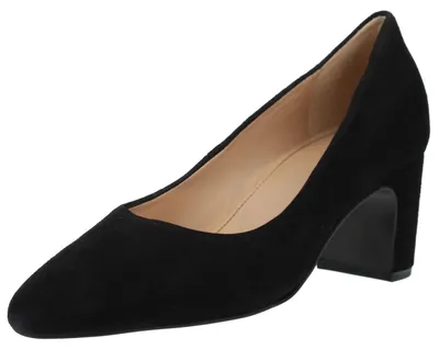 Produktbild von Högl Pumps aus Veloursleder mit stabilem Blockabsatz und femininer Silhouette