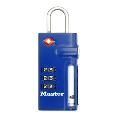 Zdjęcie produktu dla Kłódka szyfrowa Master Lock TSA 4693EURDBLU