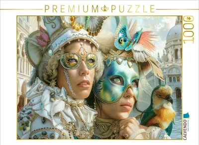 Produktbild von CALVENDO Puzzle Venezianische Impressionen | 1000 Teile Lege-Größe 64x48cm Foto-Puzzle für glückliche Stunden