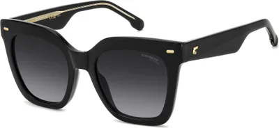 Image de Carrera CARRERA 3086/S BLACK/DARK GREY SHADED 52/20/145 Lunettes de soleil pour femmes