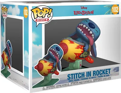 Produktbild von Disney Stitch in Rocket - Lilo and Stitch 102 - Funko Pop! - Vinyl Figur