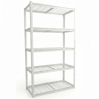 Produktbild von Schwerlastregal Metall 1000kg, 5 Böden, Garagenregal Lagerregal Kellerregal verstellbar, 183x90x40cm, Robustes Metallregal für Werkstatt & Speisekam