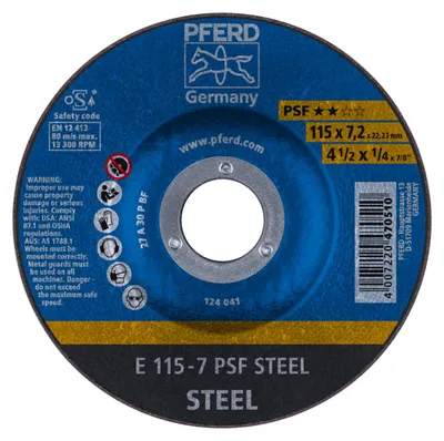 Produktbild von PFERD 62011634, 11,5 cm, 7,2 mm, 13300 RPM, 10 Stück(e)