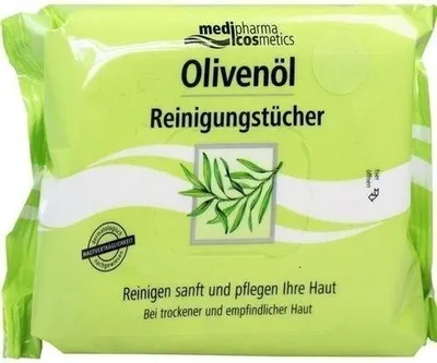 Produktbild von Olivenöl Reinigungstücher 25St Pzn 06862725