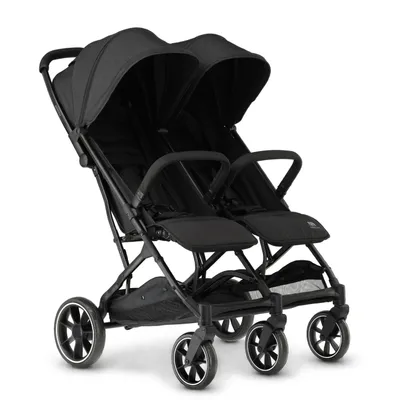 Produktbild von DERYAN Luxe Rolo X2 XL Doppelbuggy - Duo Buggy - Schwarz