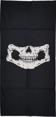 Produktbild von Loop Schal Multifunktionstuch Halstuch Bandana Sport Outdoor Schlauchschal Skull Black