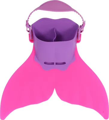 Produktbild von Mořská panna Monofin Schwimmflosse für Kinder schwimmen monolithische Schwanzflossen Einflipper (Pink)