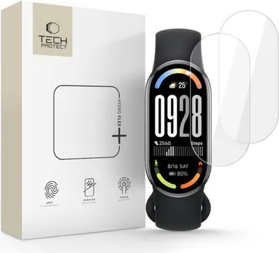 Obrázek produktu pro Tech-Protect Gydro Flex+ 2-Pack Hydrogelová fólie pro Xiaomi Smart Band 8 / 9 / 10 / Nfc - čirá