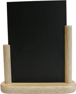 Produktbild von 1x Tisch-Kreidetafel natur 21x30cm
