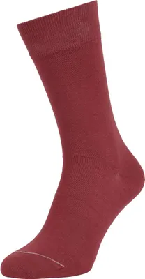 Produktbild von Von Jungfeld Herren Socken fein Herrensocken Strümpfe Baumwolle Basic Designer Grösse 39-41 Farbe Göteborg-Rot
